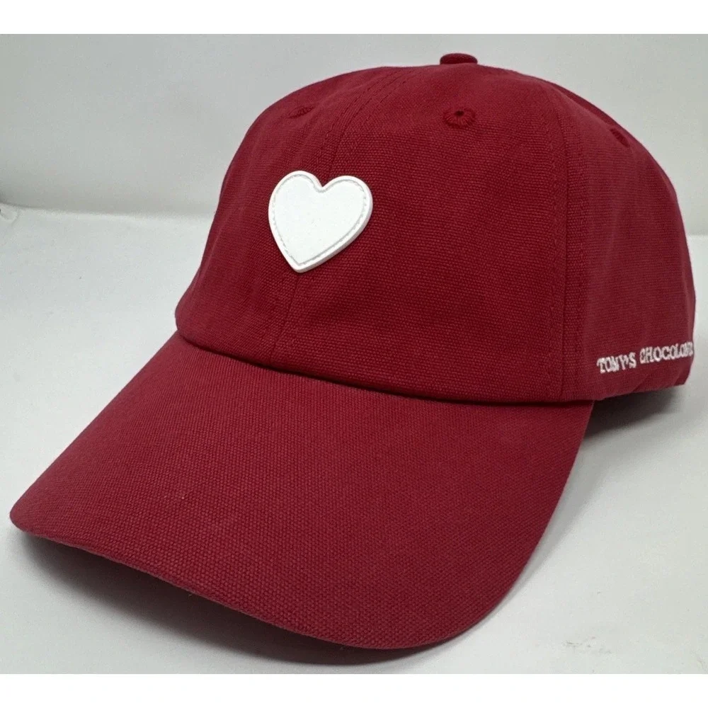 CJ Hendry Tonys Chocolonely Burgundy‎ Red Hat Cap Strapback Valentines Limited